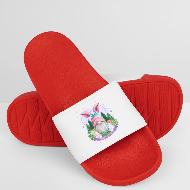 Hoppy Gnome Easter - Easter Gift Idea Männer Badelatschen