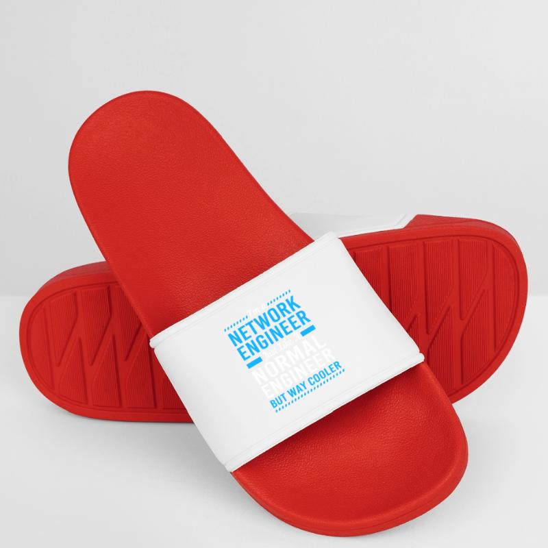 Network Computer Scientist Programmer Admin Men’s Pool Sliders