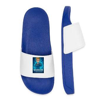 Guerrier Aura Bleue - Claquettes Homme - bleu roi - Devant