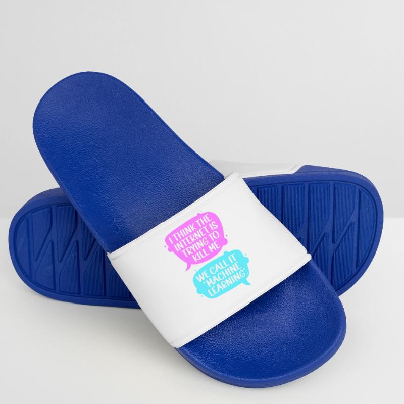 GPT Programmer Coder Men’s Pool Sliders