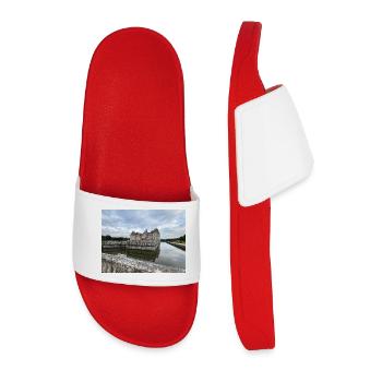Château de Vaux le Vicomte  - Claquettes Homme - rouge - Devant