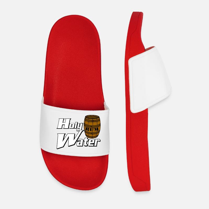 Holy Water Rum Barrel - Men’s Pool Sliders - red