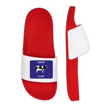 Cash cow - Men’s Pool Sliders - red - Front