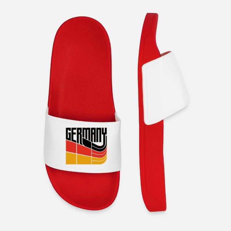 Germany - Men’s Pool Sliders - red