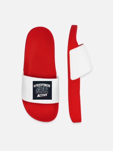 TruckPower Active Trucker Tee - Men’s Pool Sliders - red