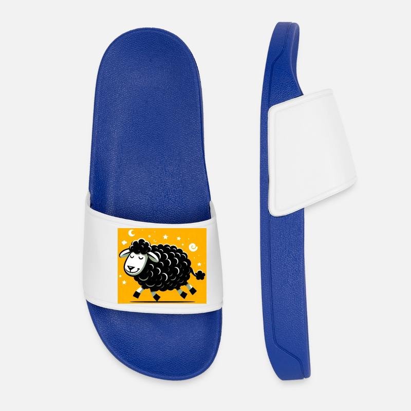 Black Sheep - Women’s Pool Sliders - royal blue