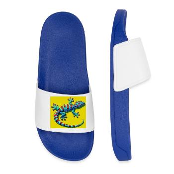 Gecko - Claquettes Femme - bleu roi - Devant
