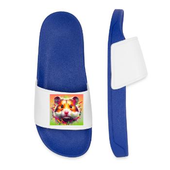 hamster - Women’s Pool Sliders - royal blue - Front