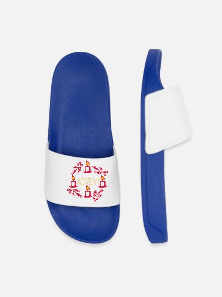 Advent - Women’s Pool Sliders - royal blue