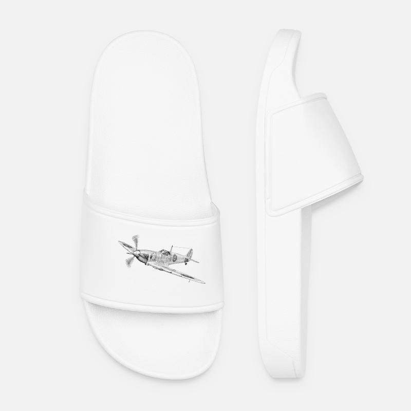 Spitfire - Women’s Pool Sliders - white
