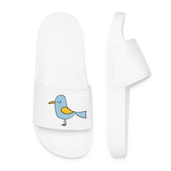 bird - Women’s Pool Sliders - white - Front