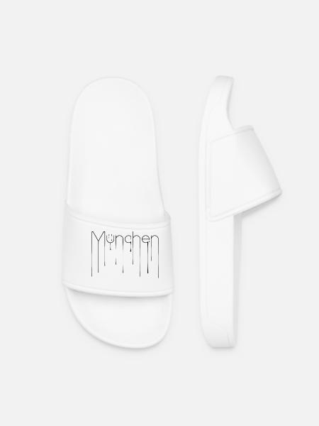 Munich Liquid - Design - Claquettes Femme - blanc