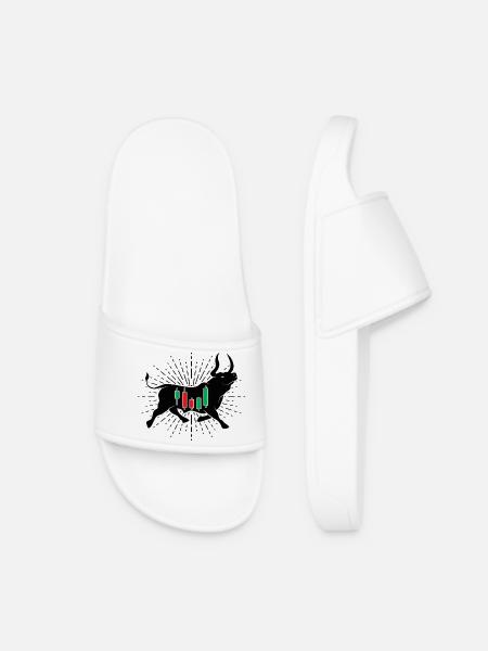 Stocks Bulle - Women’s Pool Sliders - white