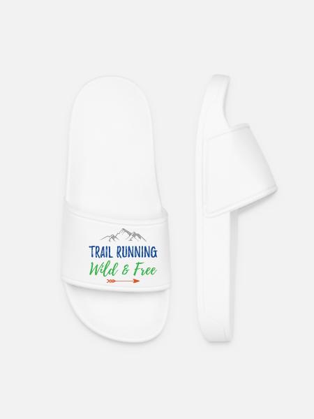 Trail Running – Sauvage et gratuit - Claquettes Femme - blanc