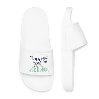 BAVARIAN UNICORN - Women’s Pool Sliders - white - Front
