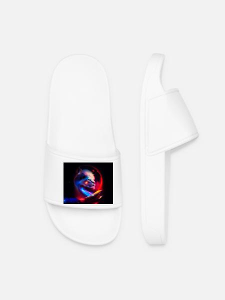 Lion Univers - Women’s Pool Sliders - white