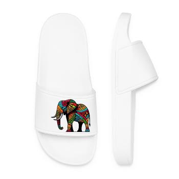 Elephant - Women’s Pool Sliders - white - Front
