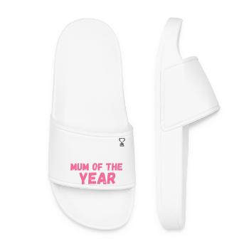 MUM OF THE YEAR - Women’s Pool Sliders - white - Front
