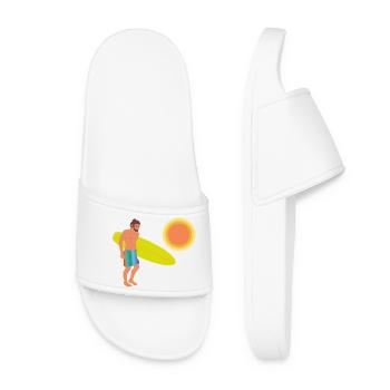 surfer - Women’s Pool Sliders - white - Front