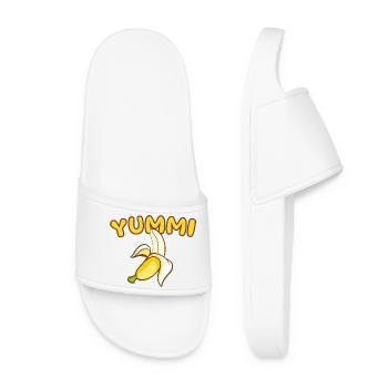 YUMMI - Une question de goût - Claquettes Femme - blanc - Devant