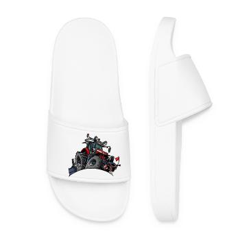 1399-RODE_TREKKER - Claquettes Femme - blanc - Devant