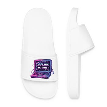 Y2K Retro – Offline Mood - Women’s Pool Sliders - white - Front