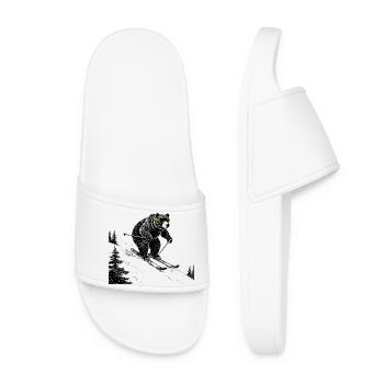 Pentes Bär - Claquettes Femme - blanc - Devant