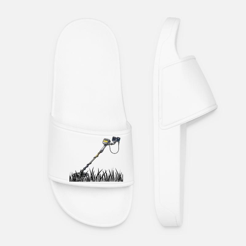 Metal detector - Women’s Pool Sliders - white