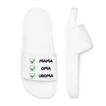 GREAT-GRANDMOTHER Checklist - Women’s Pool Sliders - white - Front