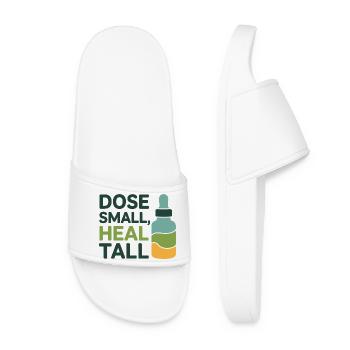 Dose d’homéopathie Petit Guérison Professionnel - Claquettes Femme - blanc - Devant
