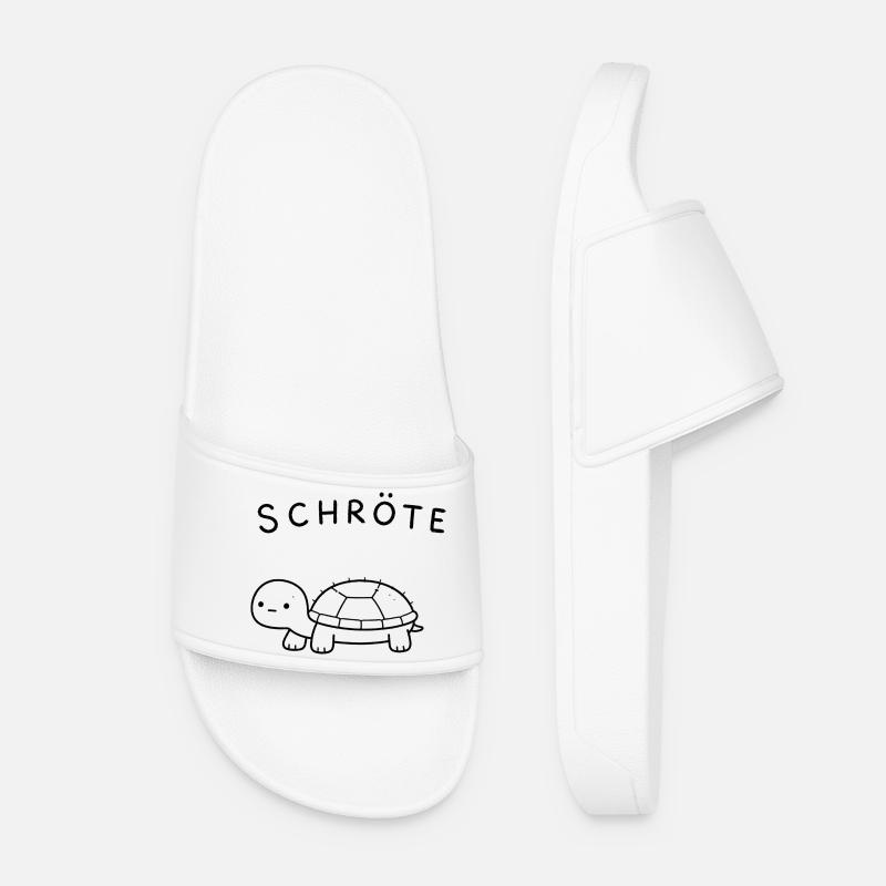 Schröte - Frauen Badelatschen - Weiß