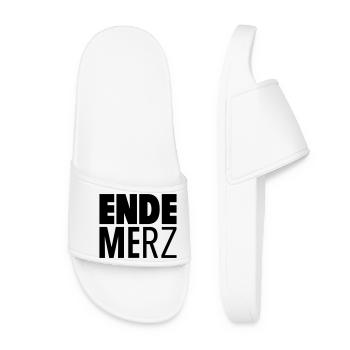End Merz_v2 - Women’s Pool Sliders - white - Front