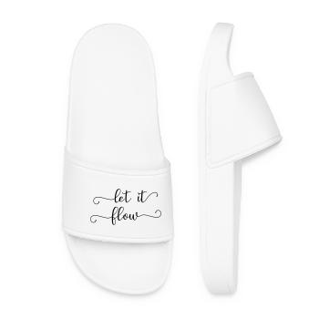 let it flow - Claquettes Femme - blanc - Devant