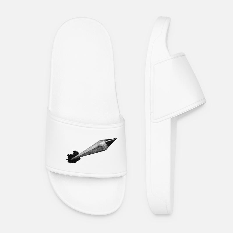 Crayon - Claquettes Femme - blanc
