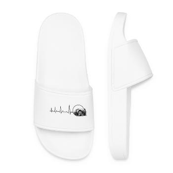 Heartbeat Kraz GDR Camion - Claquettes Femme - blanc - Devant