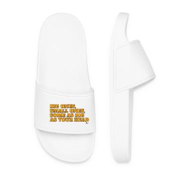 Big ones, small ones, some as big as your head! - Women’s Pool Sliders - white - Front