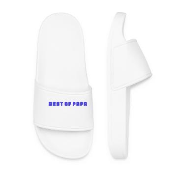 HAPPY FATHER'S DAY. DAD. FATHER'S DAY. FATHER - Women’s Pool Sliders - white - Front