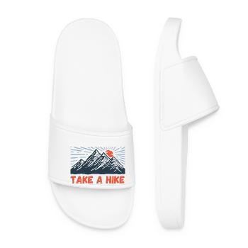 Take a hike - Women’s Pool Sliders - white - Front