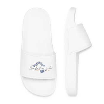 Just for you Caterpillar - Women’s Pool Sliders - white - Front