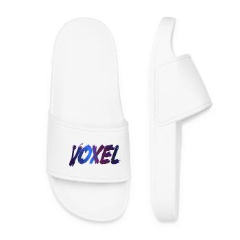 Voxels - Claquettes Femme - blanc - Devant