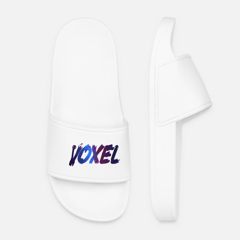 Voxels - Women’s Pool Sliders - white