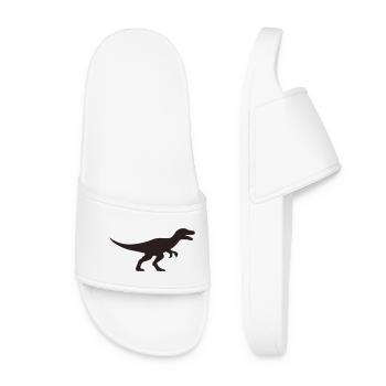 Dino Silhouette Adventurer - Women’s Pool Sliders - white - Front
