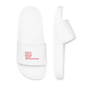 Soul Hashtag Collection - Women’s Pool Sliders - white - Front