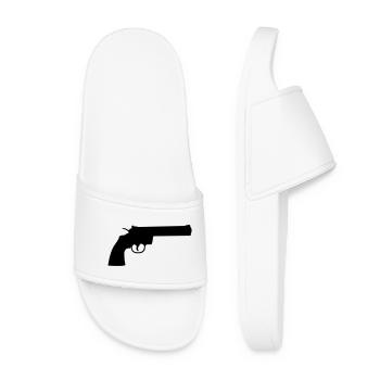 weapon - Women’s Pool Sliders - white - Front