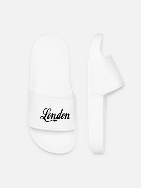london - Frauen Badelatschen - Weiß