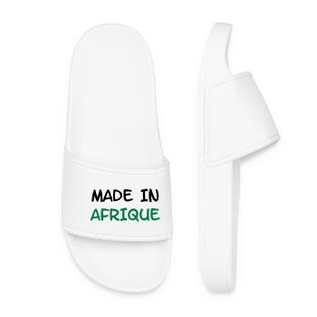 Made in AFRIQUE ! - Claquettes Femme - blanc - Devant