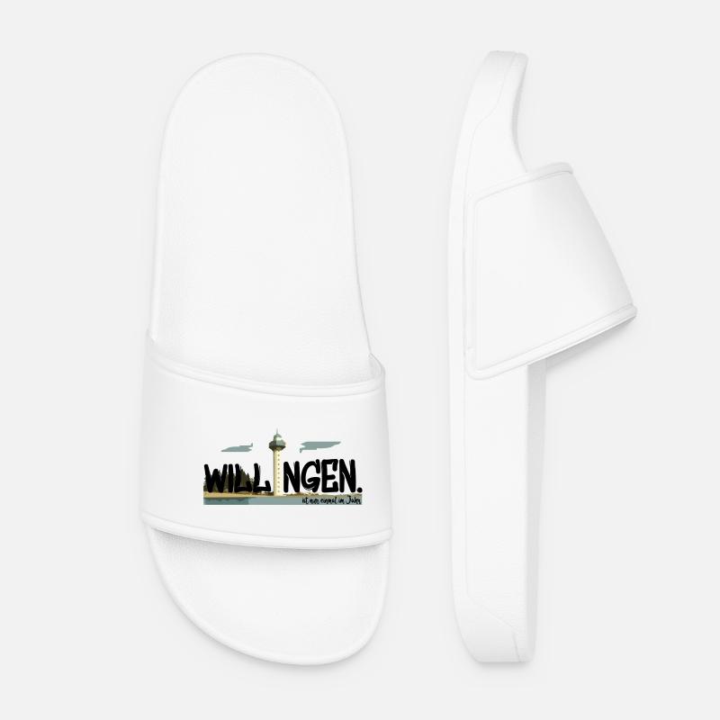 Willingen is only once a year - Women’s Pool Sliders - white