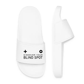 Test de l’angle mort du cerveau - Claquettes Femme - blanc - Devant