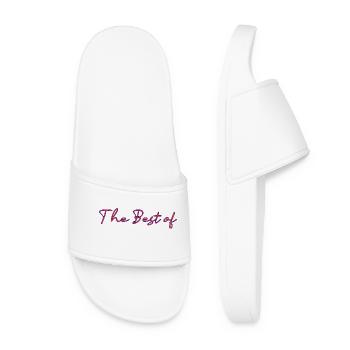 MAMIE. FÊTE DES MÈRES. BONNE FÊTE MAMIE. JE T'AIME - Claquettes Femme - blanc - Devant