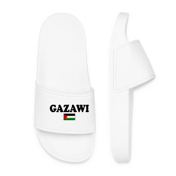 Gazawi gaza - Women’s Pool Sliders - white - Front